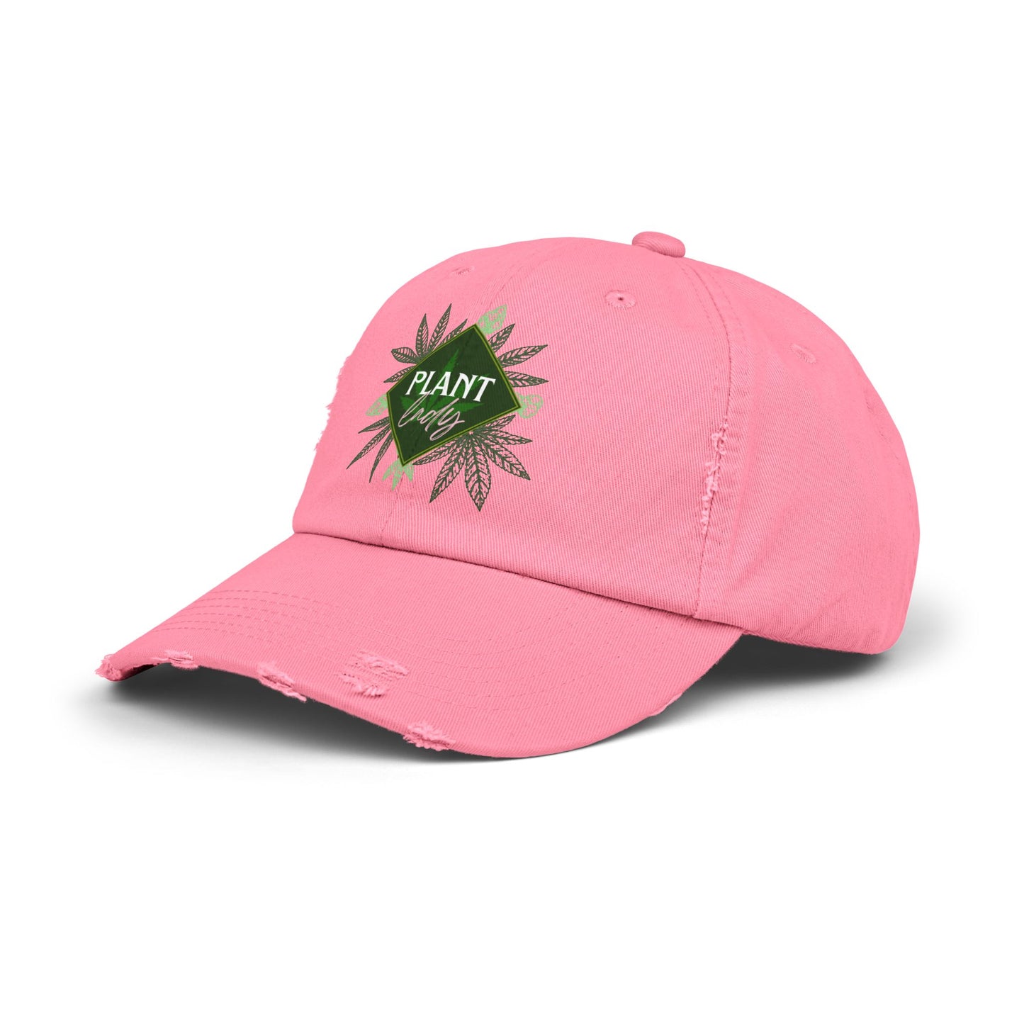 Plant Lady Distressed Cap