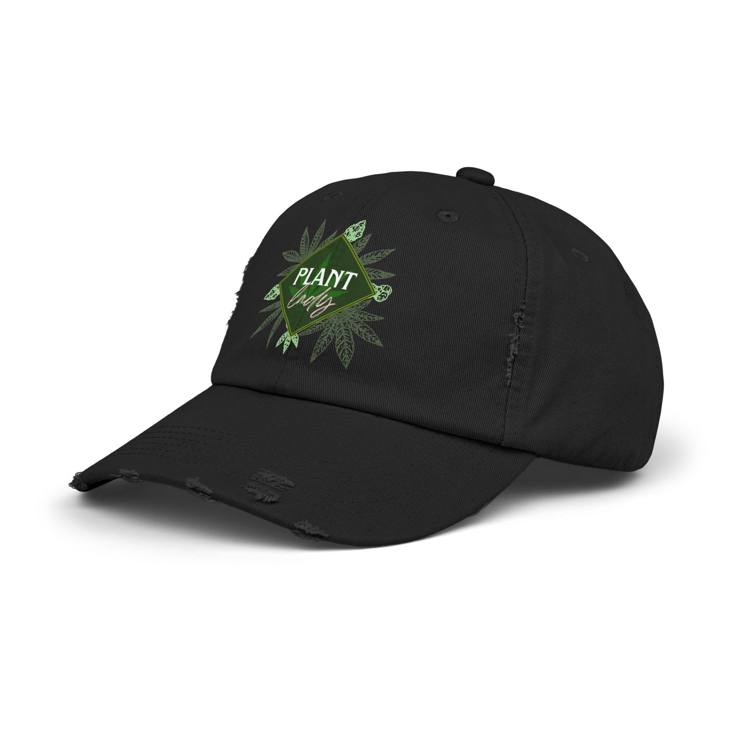 Plant Lady Distressed Cap