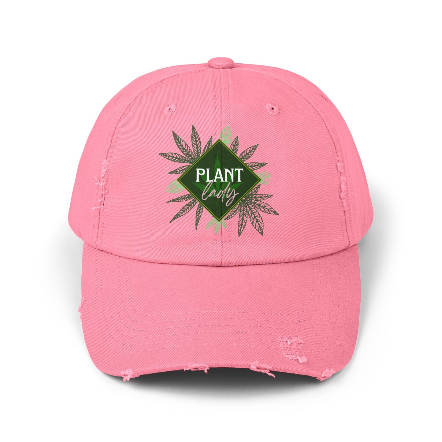 Plant Lady Distressed Cap