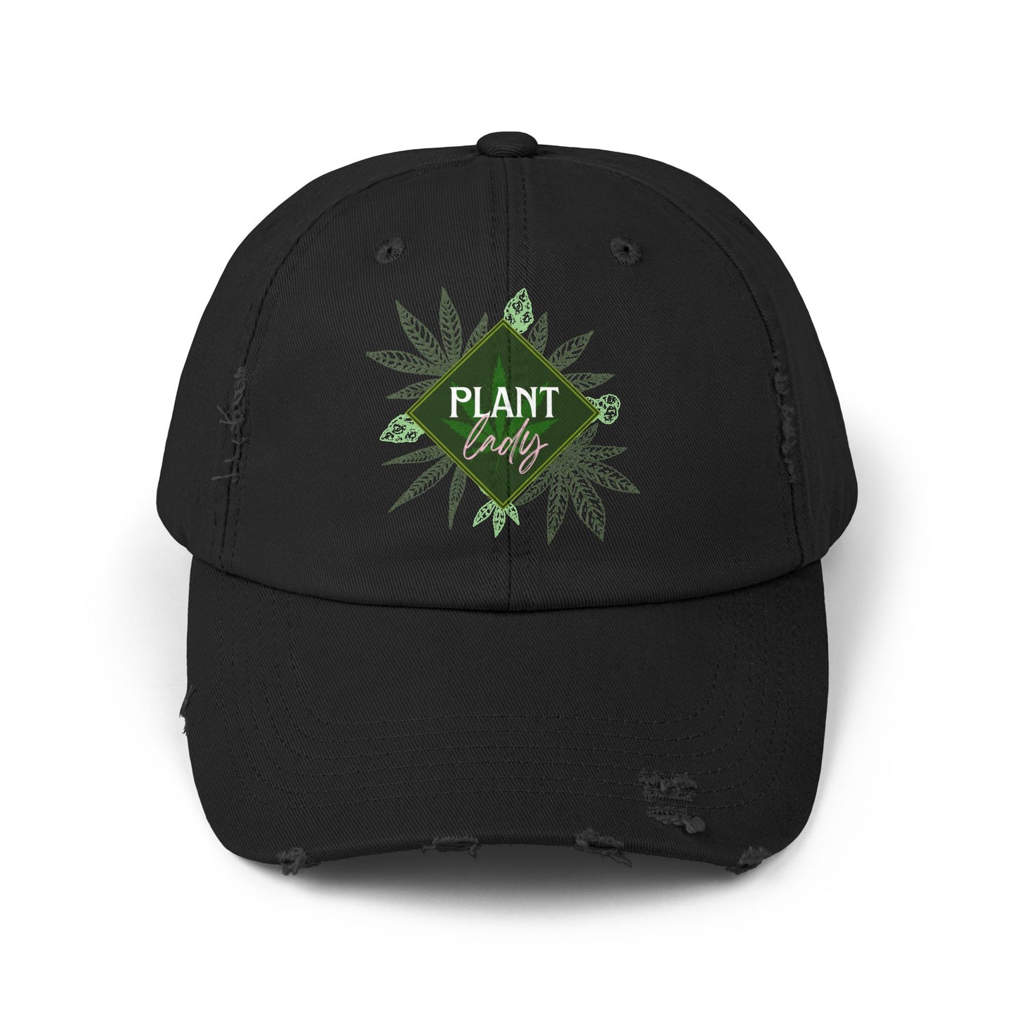 Plant Lady Distressed Cap